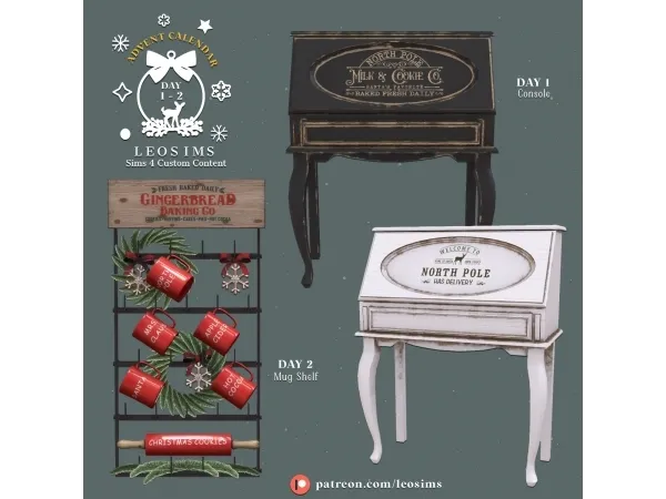 Alpha Advent Calendar Day 1 2 - The Sims 4 Custom Content