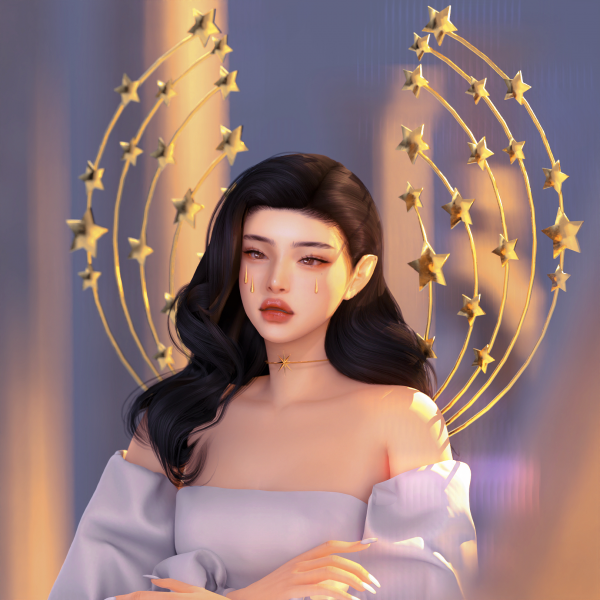 Alpha Saint Decoration Set by simsfinds - The Sims 4 Custom Content