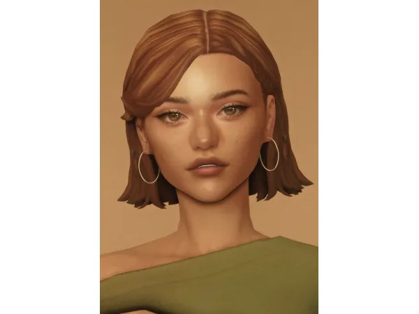 Maxis Match jenny hair by dogsill - The Sims 4 Custom Content