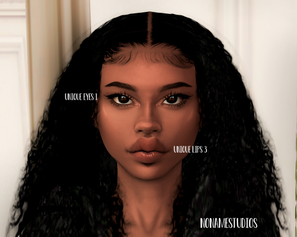 Mix Unique Eyes and Lips Presets (early access) by simsfinds - The Sims 4 Custom Content