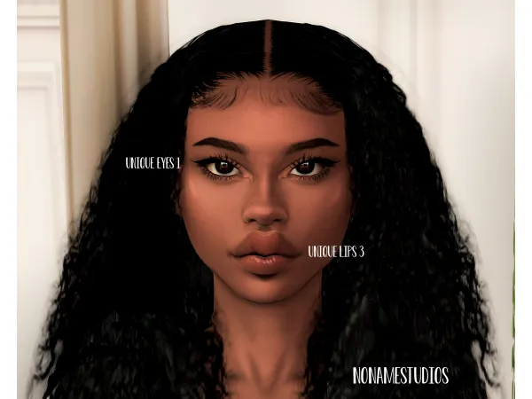 Mix Unique Eyes and Lips Presets (early access) by NoNvme Studios - The Sims 4 Custom Content
