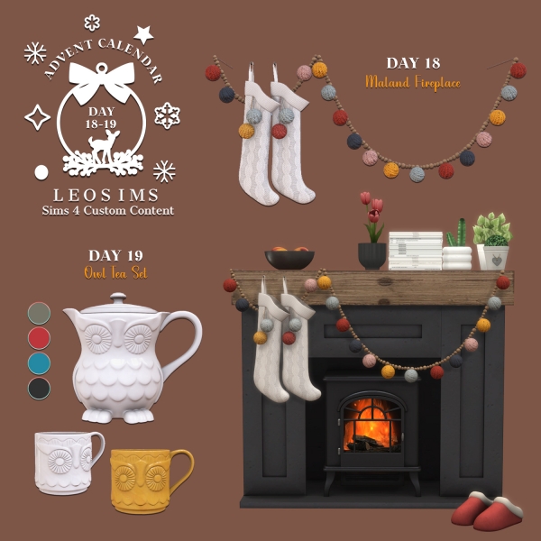 Alpha Advent Calendar Day 18 19 by leosims4cc - The Sims 4 Custom Content