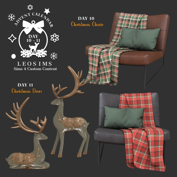 Alpha Advent Calendar Day 10 11 by leosims4cc - The Sims 4 Custom Content