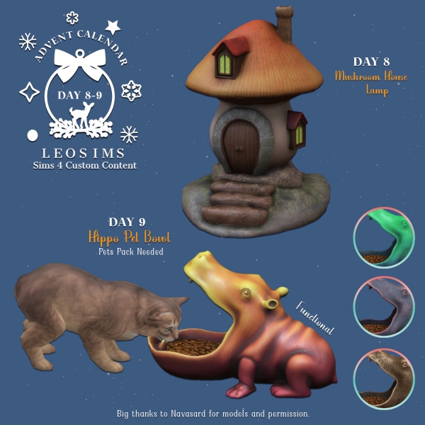 Alpha Advent Calendar Day 8 9 by leosims4cc - The Sims 4 Custom Content