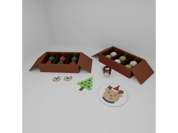Alpha [Scarlett Bulckowisk] Christmas Pack S3 and S4 - The Sims 4 Custom Content