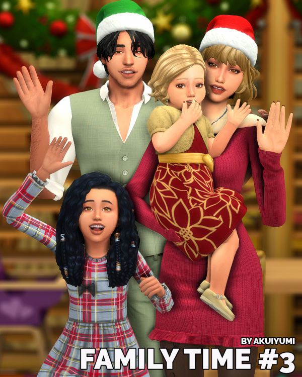 Mix 2022 Family time 3 (free) by simsfinds - The Sims 4 Custom Content