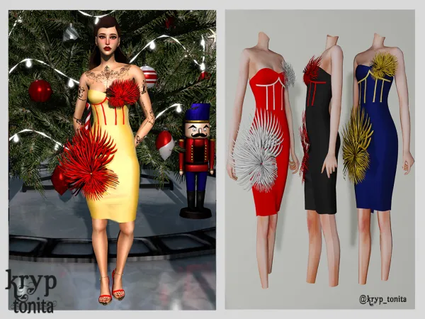 Alpha DECEMBER COLLECTION by kryptonita - The Sims 4 Custom Content