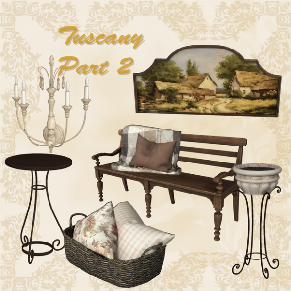 Alpha Tuscany Part 2 by simsfinds - The Sims 4 Custom Content