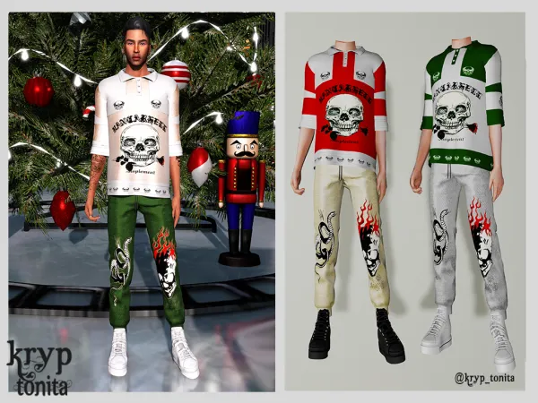 Alpha DECEMBER COLLECTION - The Sims 4 Custom Content