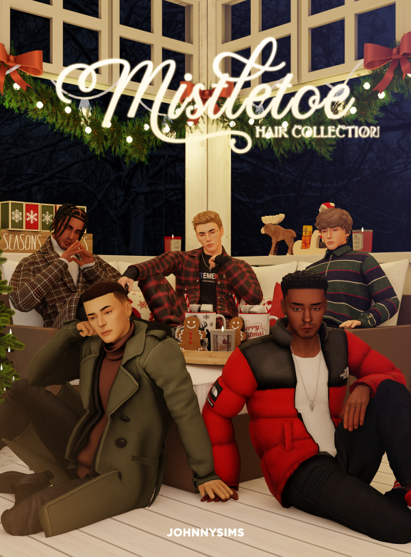 Maxis Match Mistletoe Collection by simsfinds - The Sims 4 Custom Content