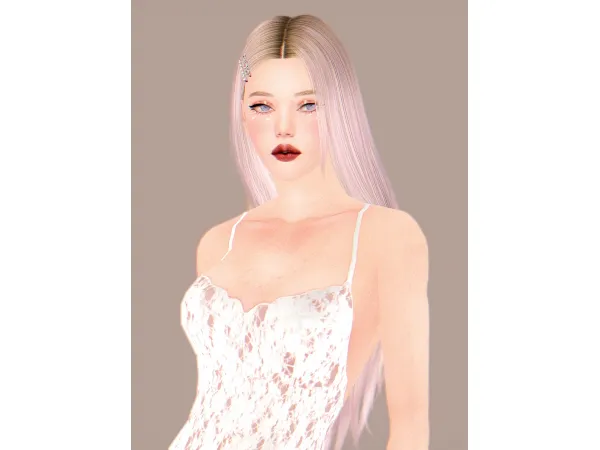Simpliciaty Hyun HairAcc - The Sims 3 Custom Content