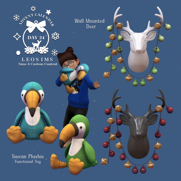 Alpha Advent Calendar Day 24 by leosims4cc - The Sims 4 Custom Content