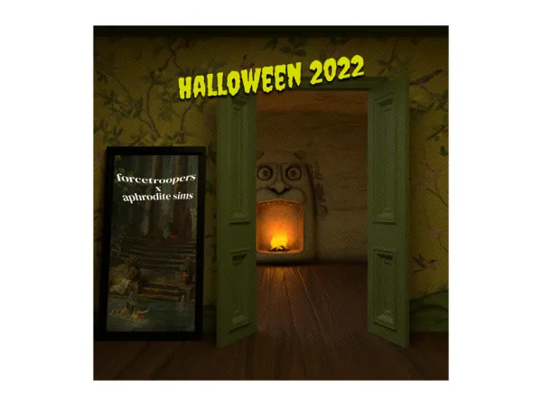Alpha Halloween by Aphroditesims - The Sims 4 Custom Content