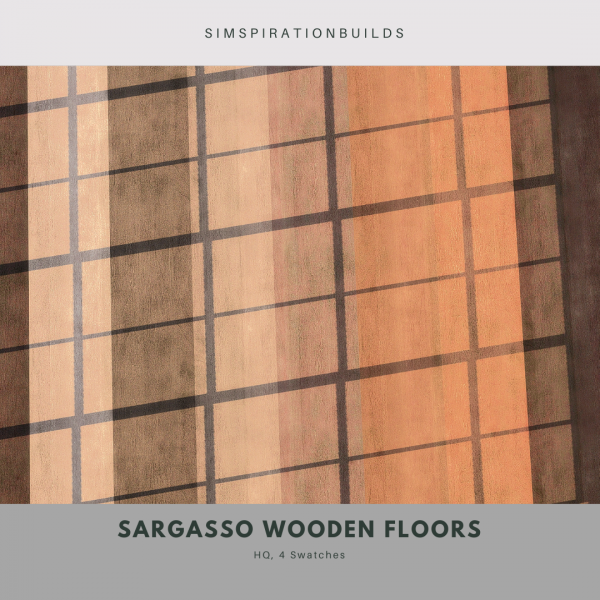 Alpha Sargasso Wooden Floors Exterior Siding Panels by simsfinds - The Sims 4 Custom Content