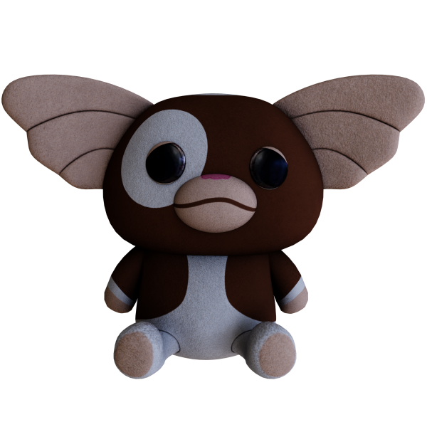 Alpha ( ) bknysimz gizmo gremlin plush by simsfinds - The Sims 4 Custom Content