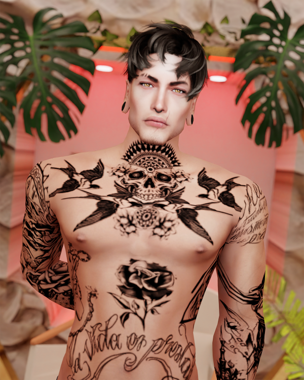 Alpha Hagan Male Sim by lamontcreatorr - The Sims 4 Custom Content