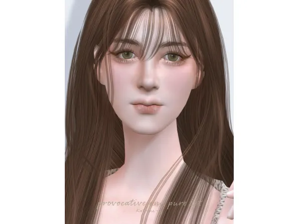 Alpha provocative and pure make up set y by Katrina - The Sims 4 Custom Content