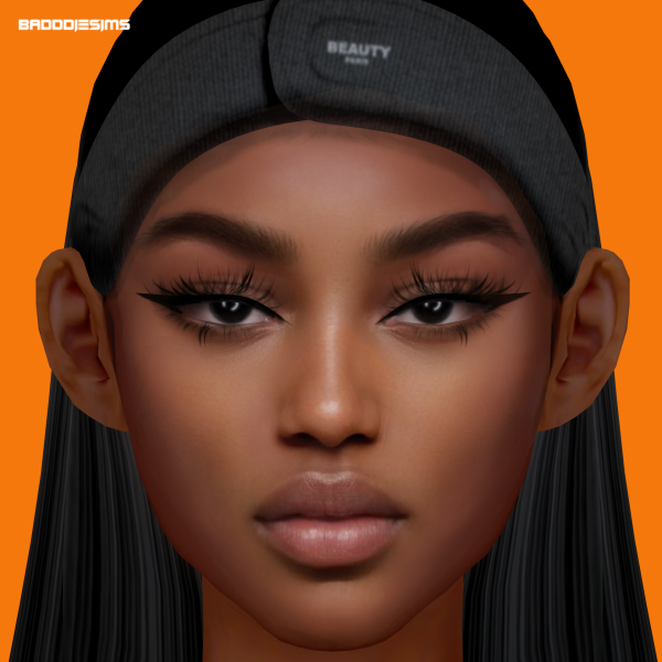 Alpha 3D LASHES L33 by simsfinds - The Sims 4 Custom Content