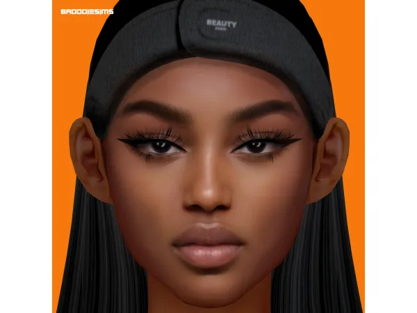 Alpha 3D LASHES L33 by BADDDIESIMS - The Sims 4 Custom Content