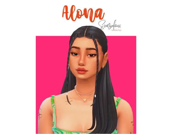 Maxis Match Simdump Alona by Simsulani - The Sims 4 Custom Content