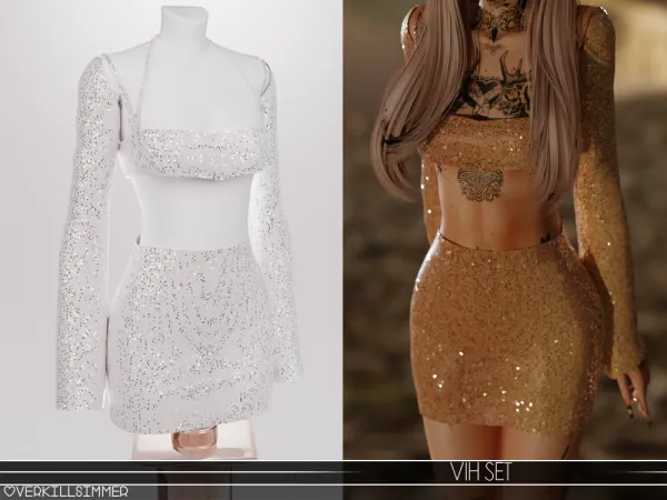 Alpha Vih set - The Sims 4 Custom Content