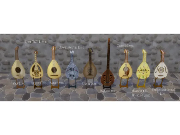 Maxis Match NINE TSM LUTES - The Sims 4 Custom Content