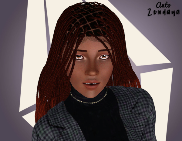 Anto Zendaya by simsfinds - The Sims 3 Custom Content