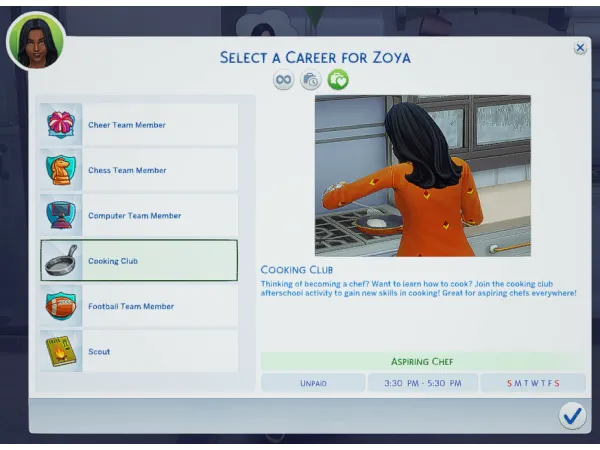 Maxis Match Cooking Club Afterschool Activity by claudiasharon - The Sims 4 Custom Content