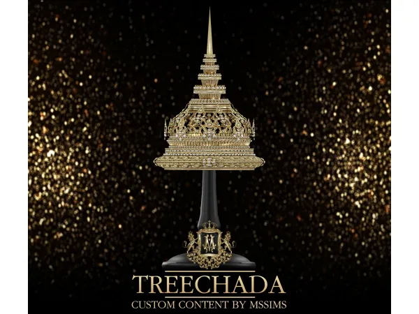Alpha TREECHADA CROWN by MSSIMS - The Sims 4 Custom Content