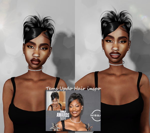 Alpha Tems inspo hair for all ages by simsfinds - The Sims 4 Custom Content