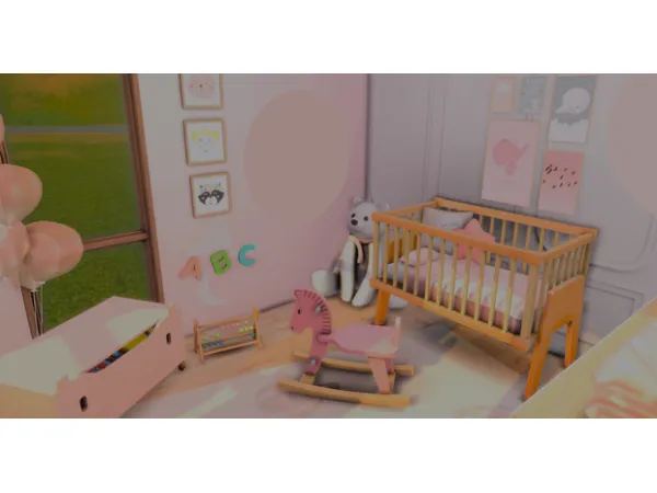 Maxis Match Baby Deja's Nursery by BriLuvy - The Sims 4 Custom Content