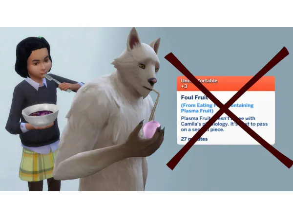 Maxis Match WerewolvesVampire Kids Can Eat Plasma Fruit by Awwoo56709 - The Sims 4 Custom Content