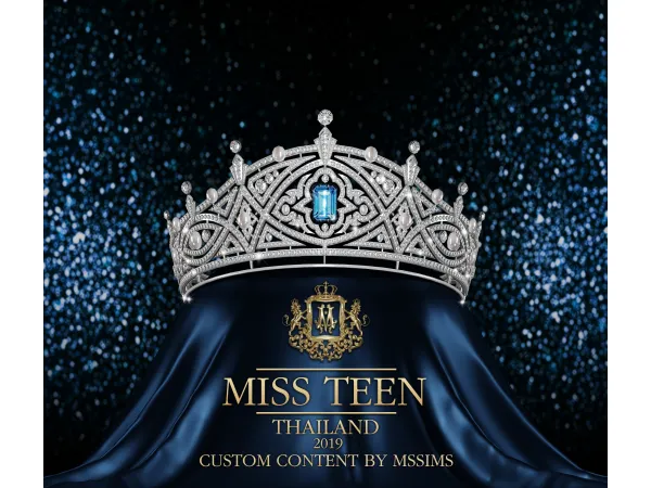 Alpha NEW MISS TEEN THAILAND 2019 by MSSIMS - The Sims 4 Custom Content