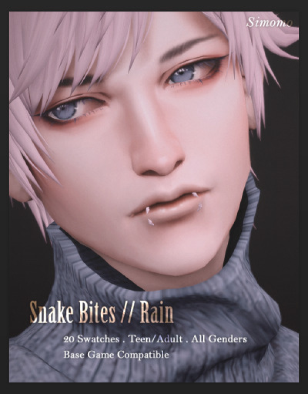 Maxis Match Rain Snake Bites by simsfinds - The Sims 4 Custom Content
