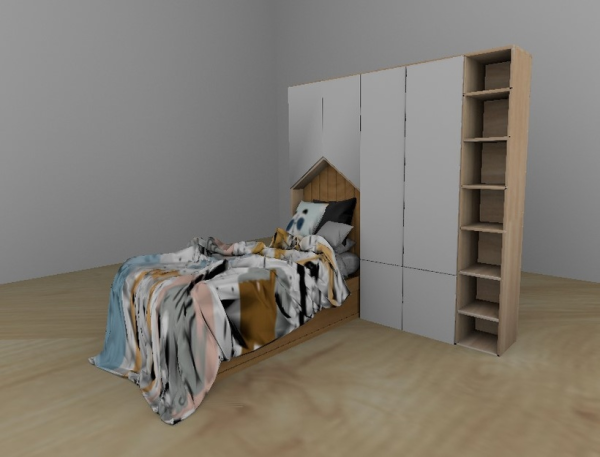 Kids Jungle Bedroom for by simsfinds - The Sims 3 Custom Content