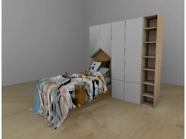 Kids Jungle Bedroom for by Pixel Rabbit - The Sims 3 Custom Content