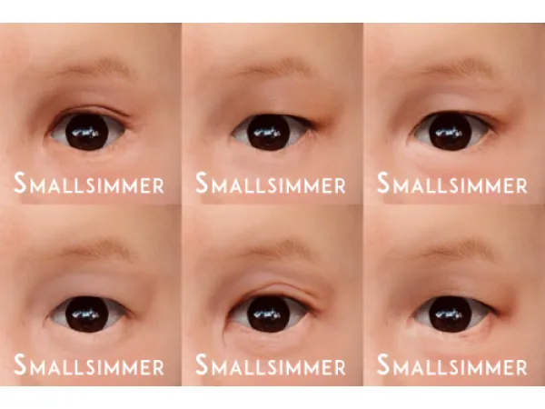 Smallsimmer Child Toddler Asian Eyemask Dump - The Sims 3 Custom Content