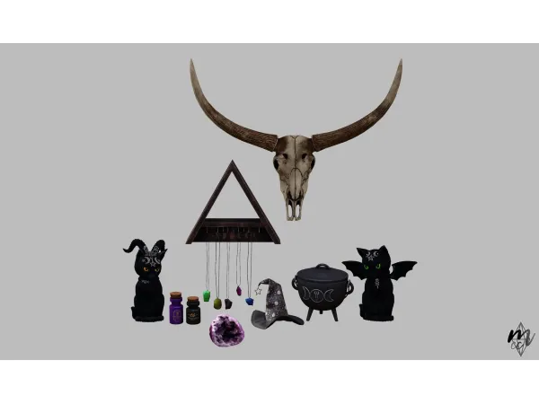 Leosims Witch Set - The Sims 3 Custom Content