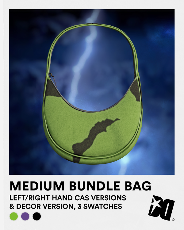 Alpha Mowa SS23 Collection Free Gift Medium Bundle Bag by decayed - The Sims 4 Custom Content