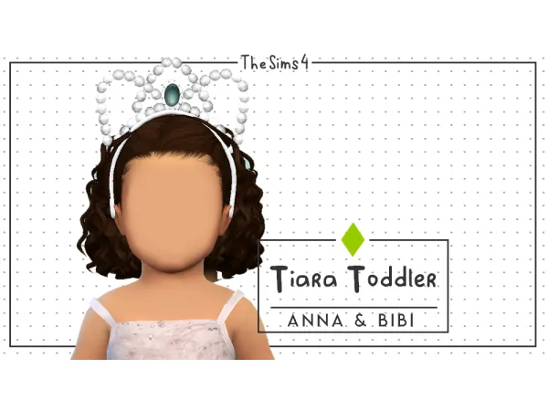 Mix Tiara Toddler [AnnaBibi] by Anna Bibi - The Sims 4 Custom Content