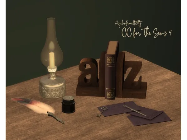Alpha FURNITURE SEPTEMBER WITCHY - The Sims 4 Custom Content