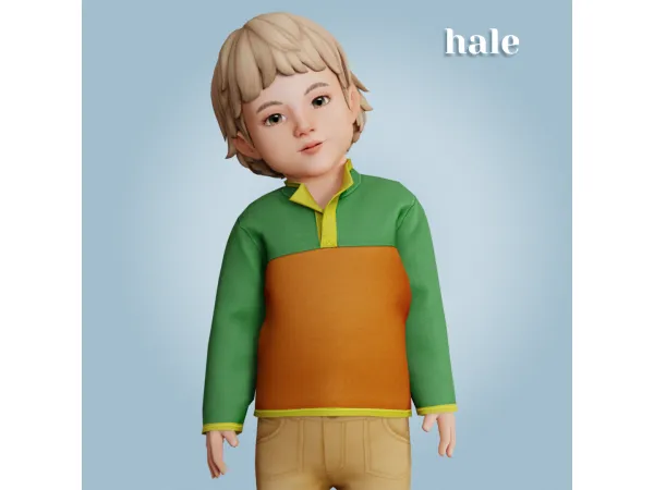 Alpha Hale jacket by amelylina - The Sims 4 Custom Content