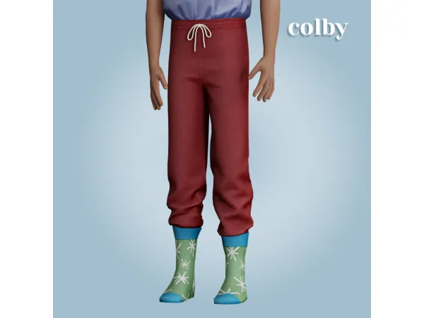 Alpha Colby pants by amelylina - The Sims 4 Custom Content
