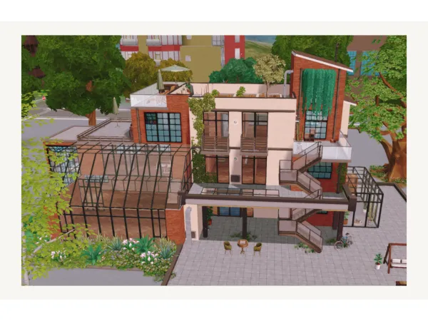 Industrial Loft Apartments - The Sims 2 Custom Content