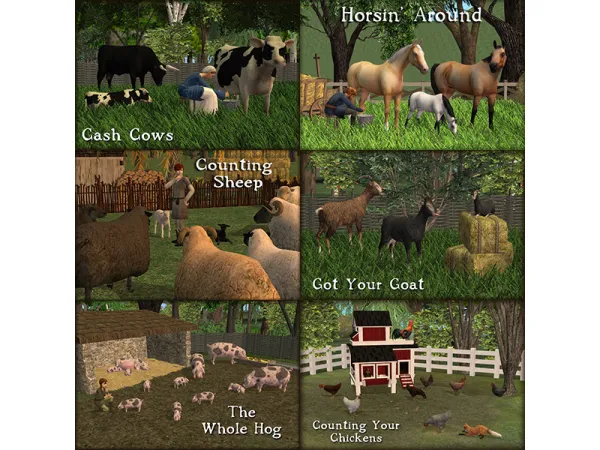 Barnyard Bash Pregnancy Hotfix Jan 16 2023 - The Sims 2 Custom Content