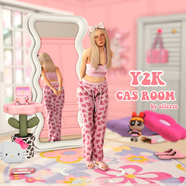 Mix CAS Default Y2K by simsfinds - The Sims 4 Custom Content