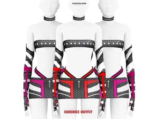 Alpha Queiroz Outfit - The Sims 4 Custom Content