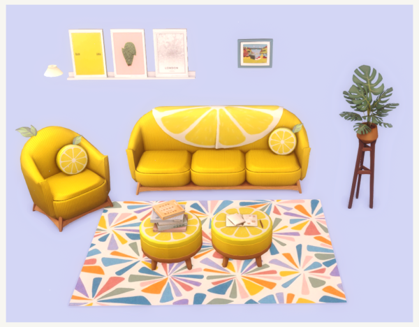 4t2_citronseating by simsfinds - The Sims 2 Custom Content