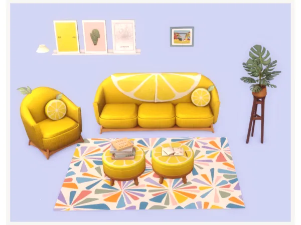 4t2_citronseating - The Sims 2 Custom Content