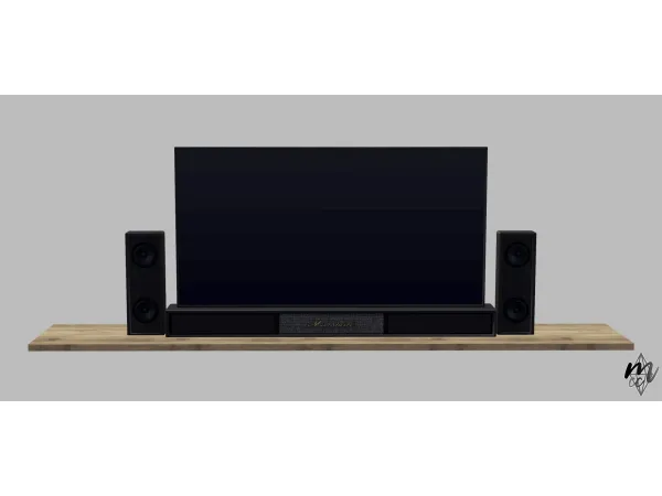 algu Musical TV Set - The Sims 3 Custom Content